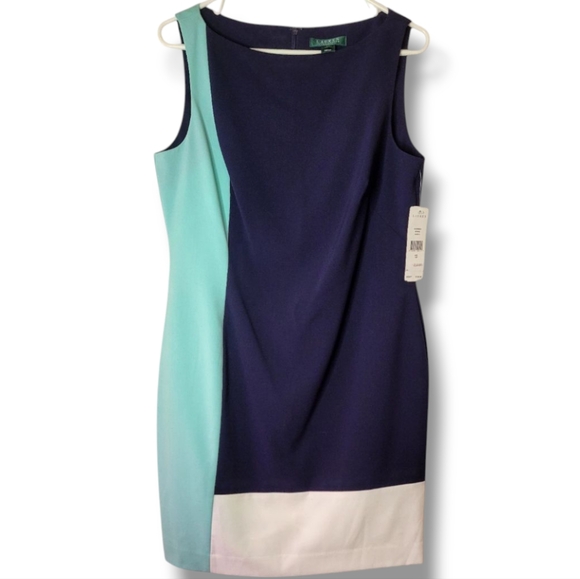 Lauren Ralph Lauren Dresses & Skirts - Lauren Ralph Lauren Colorblock Shift Dress